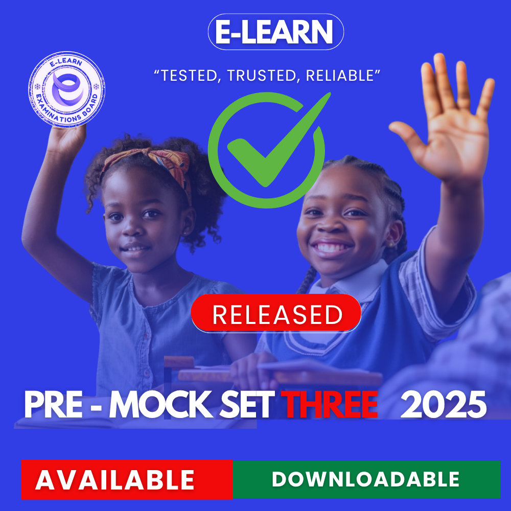 PRE MOCK SET THREE