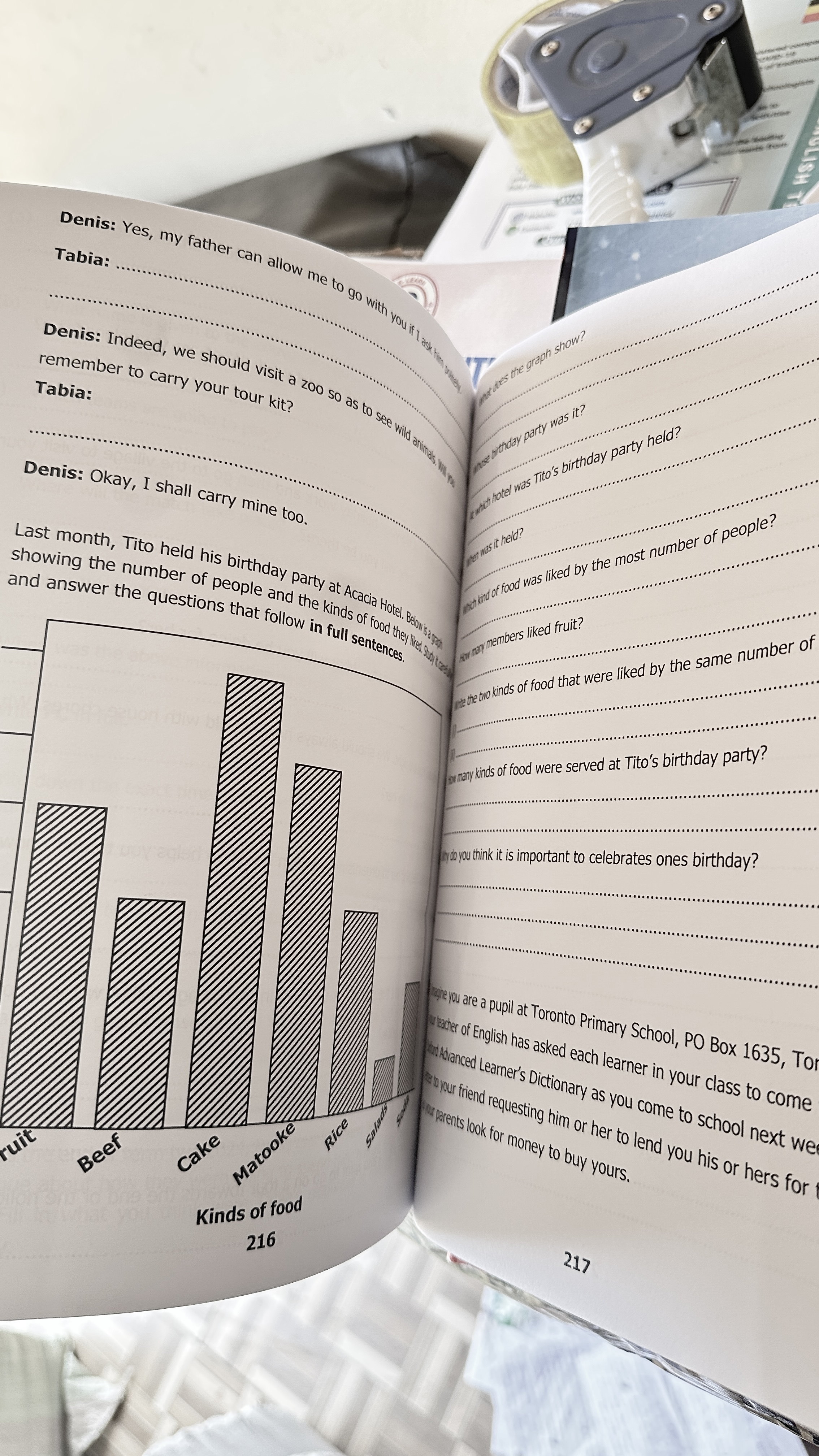 P.7 ENGLISH QUESTION BANK