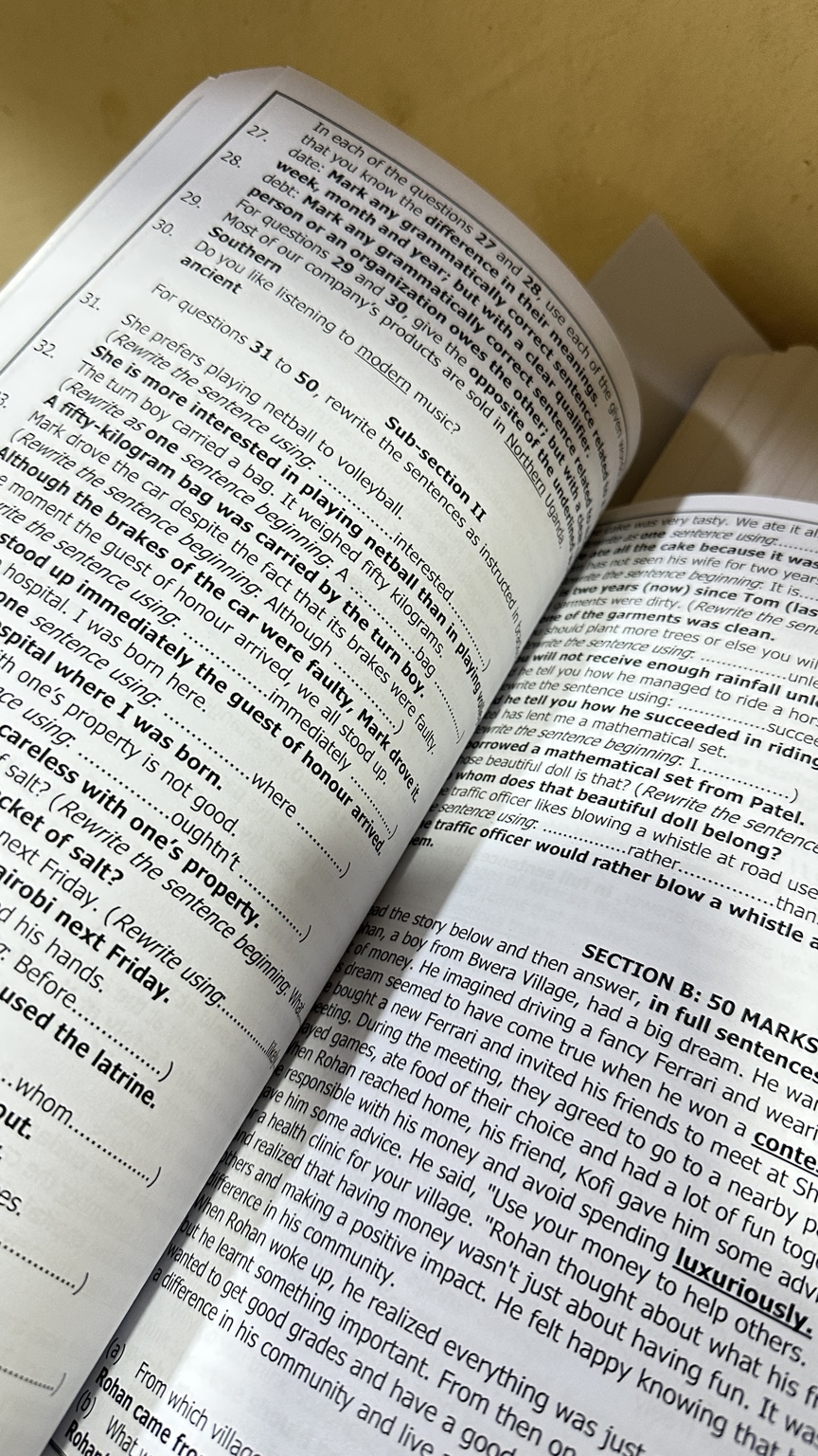 P.7 ENGLISH TEACHER'S GUIDE